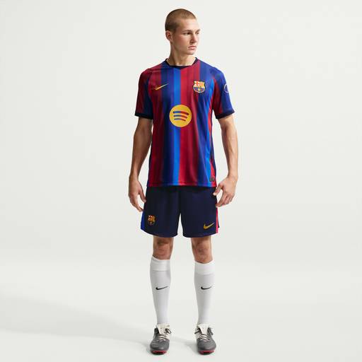 F.C. Barcelona 2026/27 Stadium Home - Men's Nike Dri-FIT Football Replica Shorts