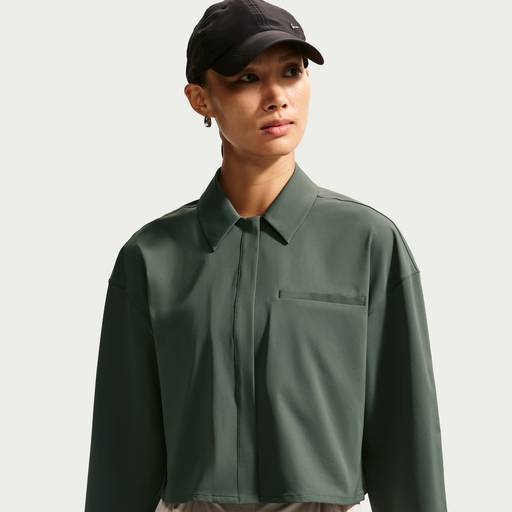 Nike 24.7 PerfectStretch - Women's Dri-FIT Cropped Long-Sleeve Top