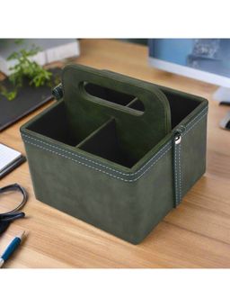 ICHKAN - Dote Leatherette Multi-Utility Holder Organiser (4 Partition)