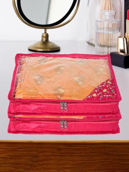 Kuber Industries - Saree Cover Clothes Storage Bag Suit Packing Cover Cloth Stoarge (Pack Of 3)