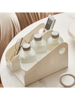 ARHAT ORGANIZERS - Dual-Compartment Table Organizer - Multipurpose Desk Caddy For Home & Office