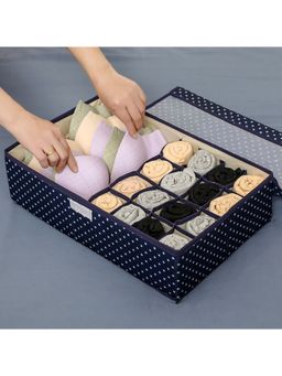 Firstseen - Innerwear Organizer 17 Compartment Non-Smell Non-Woven Foldable Fabric Storage Box