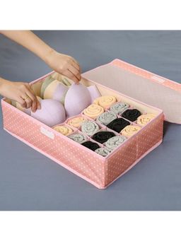 Firstseen - Innerwear Organizer 17 Compartment Non-Smell Non-Woven Foldable Fabric Storage Box