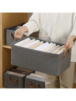 Firstseen - Foldable Wardrobe Organizer Box For Clothes, Toys, Books & Closet Organization