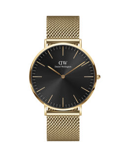 Daniel Wellington - Classic 40 Evergold G Onyx Mens Analog Watch (L)