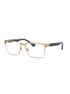 Buy Versace Men Rectangle Gold Colour Frames - 0VE1285100256 Online