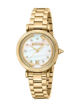 Just Cavalli - Women Lucente White Dial Analog Watch - JC1L266M0155 (M)