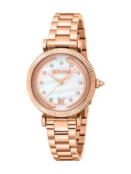 Just Cavalli - Women Lucente White Dial Analog Watch - JC1L266M0175 (M)