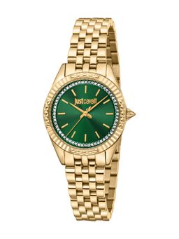 Just Cavalli - Women Lucente Green Dial Analog Watch - JC1L382M0065 (M)