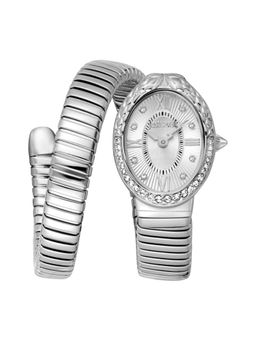 Just Cavalli - Women Fiore Silver Dial Analog Watch - JC1L390M0015 (M)