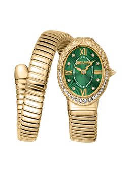 Just Cavalli - Women Fiore Green Dial Analog Watch - JC1L390M0035 (M)