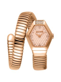 Just Cavalli - Women Splora Rose Gold Dial Analog Watch - JC1L394M0045 (M)