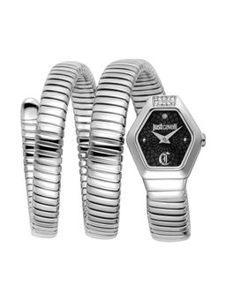 Just Cavalli - Women Romina Black Dial Analog Watch - JC1L395M0015 (M)