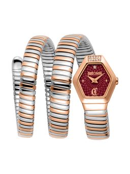 Just Cavalli - Women Romina Red Dial Analog Watch - JC1L395M0075 (M)