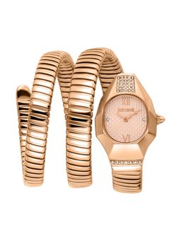 Just Cavalli - Women Lunara Rose Gold Dial Analog Watch - JC1L397M0055 (M)