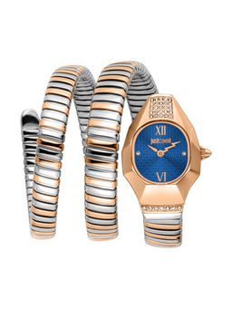 Just Cavalli - Women Lunara Blue Dial Analog Watch - JC1L397M0085 (M)