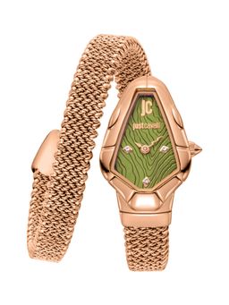 Just Cavalli - Women Fiamma Olive Dial Analog Watch - JC1L426M0045 (M)