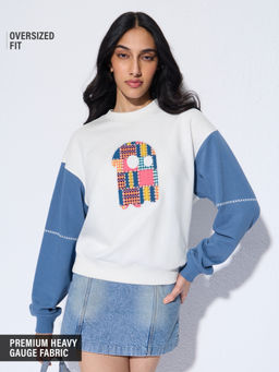 The Souled Store - Originals Spirit Women Oversized Sweatshirt