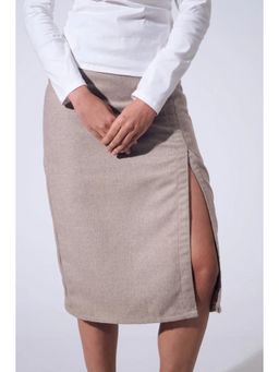 Naava - Handwoven Wool Statement Skirt