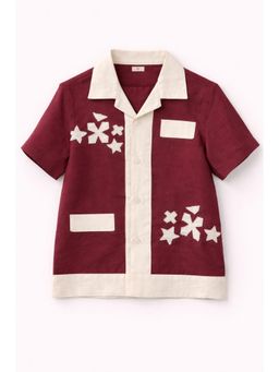 Funny Bones - The Ruby Linen Cabana Premium Co-Ord Set