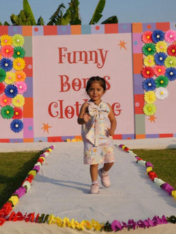 Funny Bones - The Dreamy Sea Life Print Premium Linen Dress