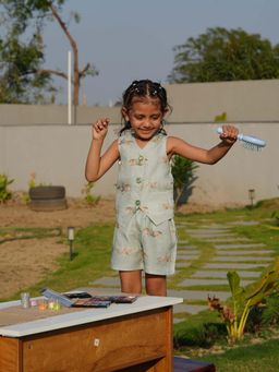 Funny Bones - Mare & Stallion Print Premium Linen Co-Ord Set