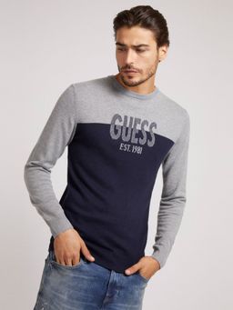 Guess - Men Round Neck Pullover Sweater