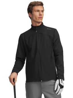 Under Armour - Men Halo Black Solid Hybrid Jacket