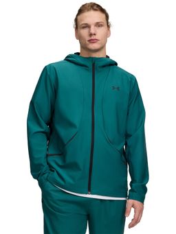 Under Armour - Men Teal Unstoppable Woven Sporty Jacket