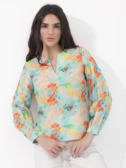 RAREISM - Womens Deimos Flouroscent Multi Top