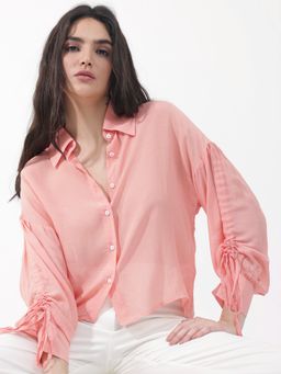 RAREISM - Womens Jux Pastel Pink Shirt