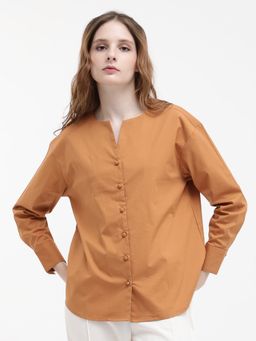 RAREISM - Womens Nagoya Light Brown Shirt