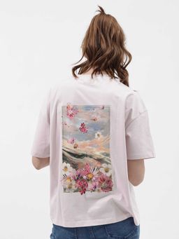 RAREISM - Womens Purulent Pastel Pink T-Shirt
