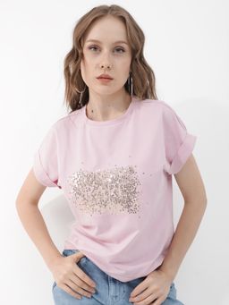RAREISM - Womens Rento Pink T-Shirt