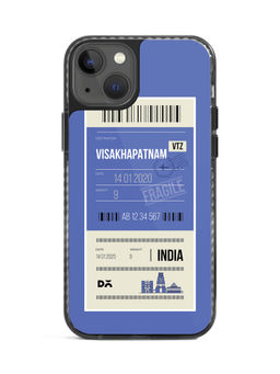 DailyObjects - Visakhapatnam City Tag Stride 2.0 Case Cover For iPhone 13-6.1-inch