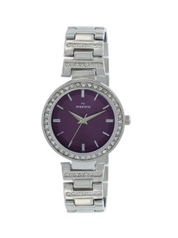 PA Maxima - Attivo Analog Watch for Women in Purple Dial Color