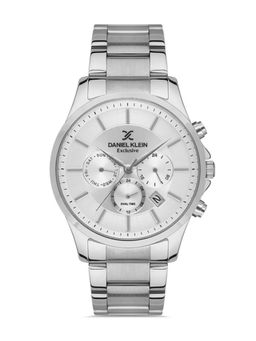 Daniel Klein Exclusive - Analog Silver Dial Men's Watch-DK.1.13291-1