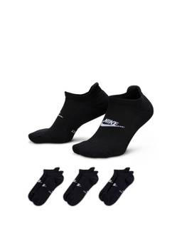 Nike - Unisex Everyday Elevated Socks - Black (Pack of 3)
