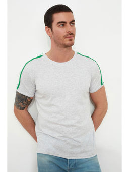 Trendyol - Man Grey T-Shirt