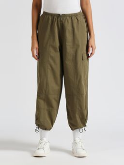 Pepe Jeans - Froyo Solid Parachute Pants with Cargo Pockets