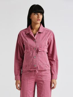 Pepe Jeans - Pink Tessie English Rose Shacket