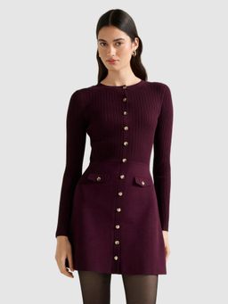 Forever New - Issie L/S Knit Mini Dress