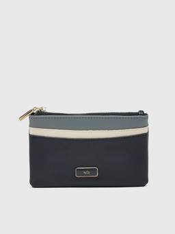 CARPISA ITALIA - Women's Navy Blue Fresia Zipper Wallet