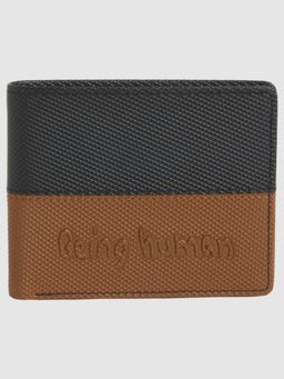 Being Human - Leather Colorblock Wallet - Multi-Color