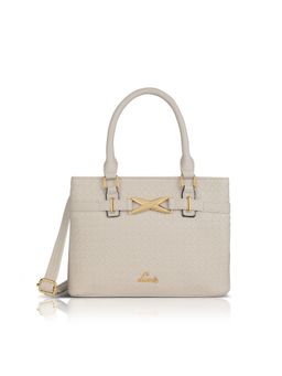 Lavie - Women's Franca Infinity Satchel Handbag (Off White)