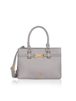 Lavie - Women's Franca Infinity Satchel Handbag (Grey)