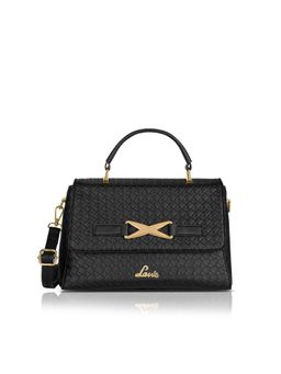 Lavie - Women's Brenda Infinty Flap Satchel Handbag (Black)