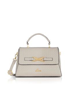 Lavie - Women's Brenda Infinty Flap Satchel Handbag (Off White)