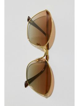 H&M - Women Gold Polarised Sunglasses