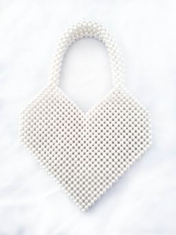 A Clutch Story - Love Inspo Pearl Wristlet HandBag